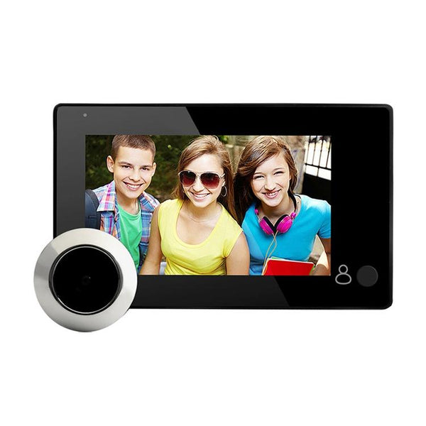 2.0Mp Smart Doorbell With 4.3 Tft Display Screen Smart Doorbells