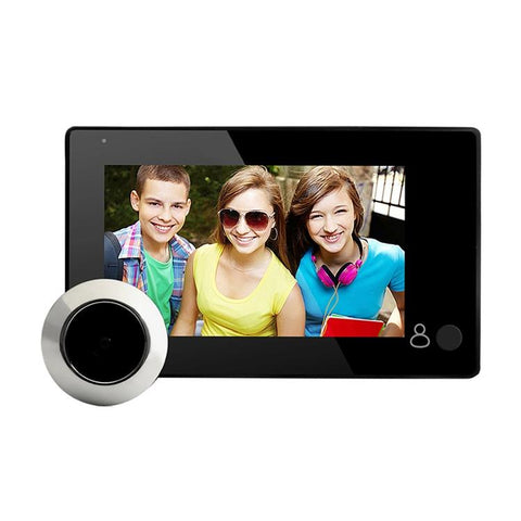 2.0Mp Smart Doorbell With 4.3 Tft Display Screen Smart Doorbells