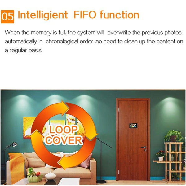 2.0Mp Smart Doorbell With 4.3 Tft Display Screen Smart Doorbells