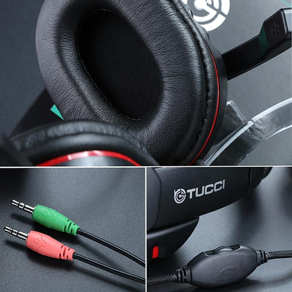 Super Bass Gaming Headset With Mic Headsets