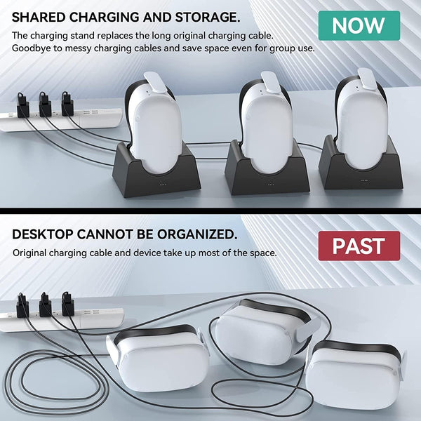 Oculus Quest 2 Charging Stand Vr Chargers & Charging Docks