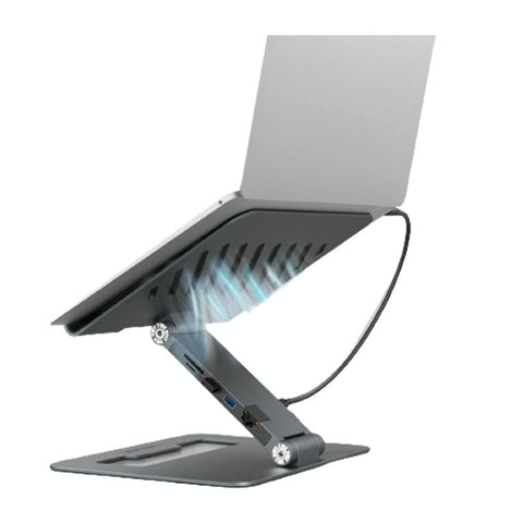 Aluminum Laptop Stand With Type C Docking Station Other Laptop & Desktop Accs