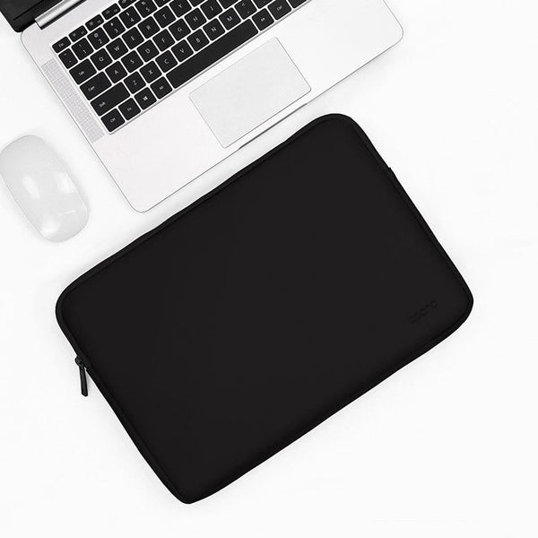 Parallel Deals Midnight Black Laptop Bag 15 / 15.6 Inch Pu Leather Laptop Cases & Bags