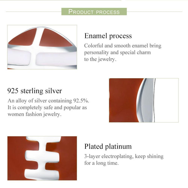 925 Sterling Silver Diy Rugby Ball Charms Charms & Pendants