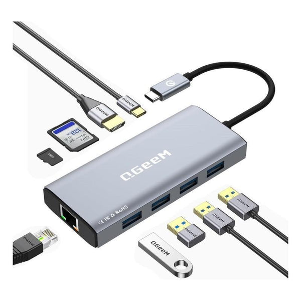 9 In 1 Usb C Docking Station Hdmi Rj45 Pd Chargers & Docking Stations