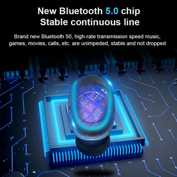 Wireless Touch With Magnetic Charging Case Earbuds