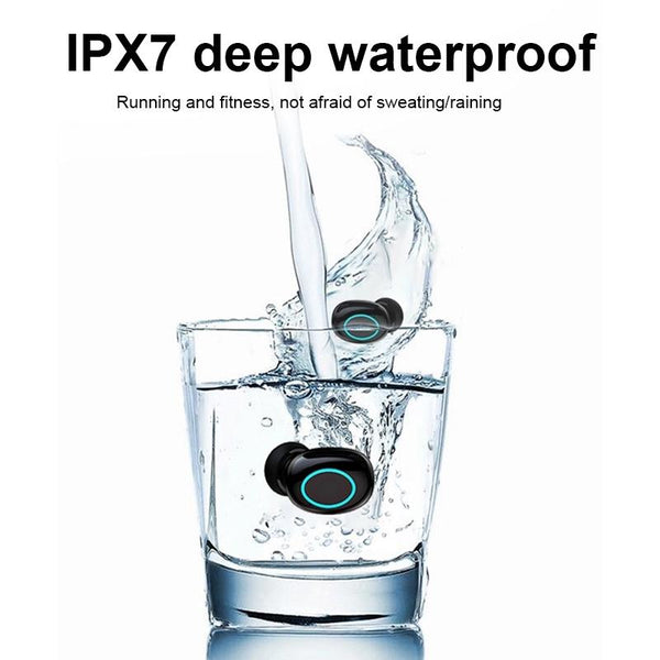 Wireless Touch With Magnetic Charging Case Earbuds