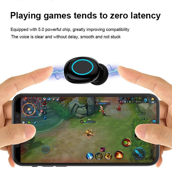 Wireless Touch With Magnetic Charging Case Earbuds