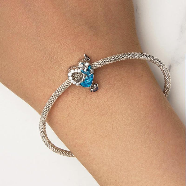 925 Sterling Silver Diy Heart Shaped Necklace Pendant Charms & Pendants