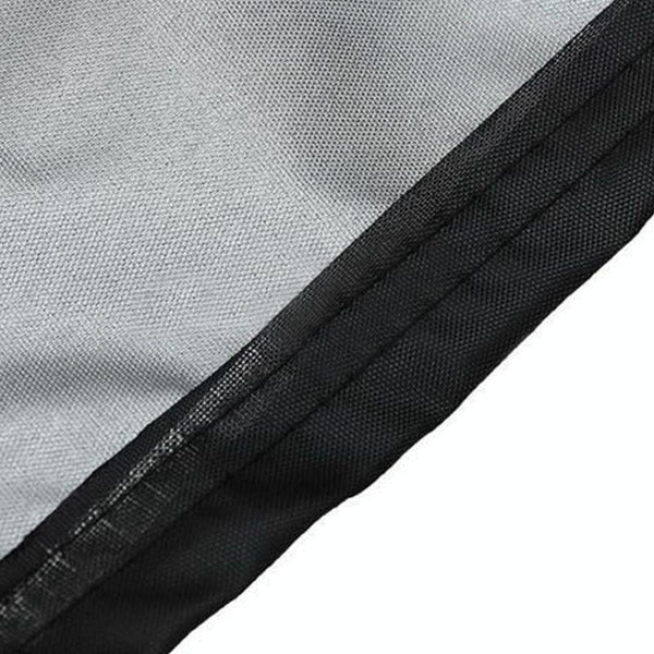 Outdoor Furniture Set Cover Waterproof Anti Uv Dust Proof 210D Oxford Cloth 242X162x100cm Black Outdoor Furniture Covers