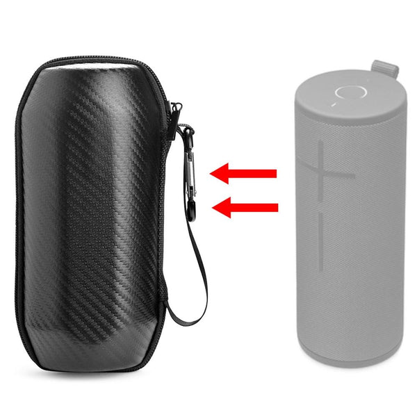 Carbon Fiber Protective Bag For Logitech Ue Boom3 Bluetooth Speaker Cases Covers & Skins