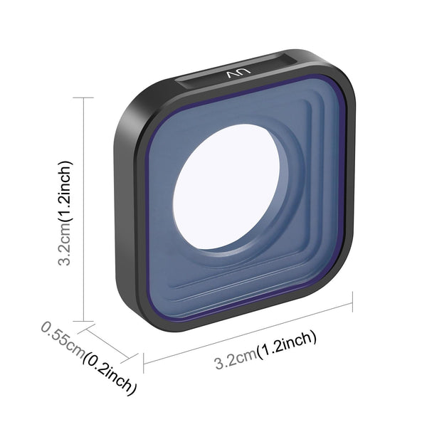 Gopro Action Camera Lens Filter Compatible With Hero12 / 11 10 9 Filters