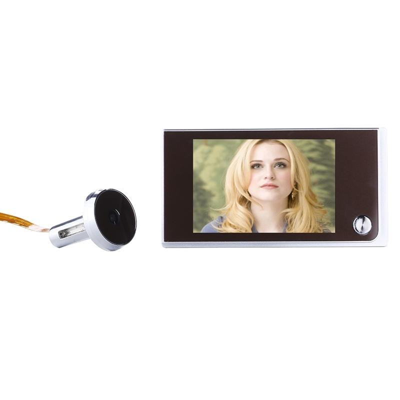 1.0Mp Digital Peephole Door Viewer With 3.5 Screen Smart Doorbells