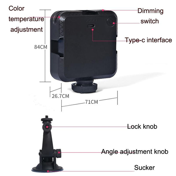 Video Conference Fill Light Mobile Phone Camera Universal Computer Live Photography Other Lighting & Studio