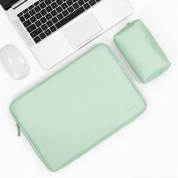 11 / 12 Inch Power & Mint Green Pu Leather Laptop Bag Laptop Cases & Bags