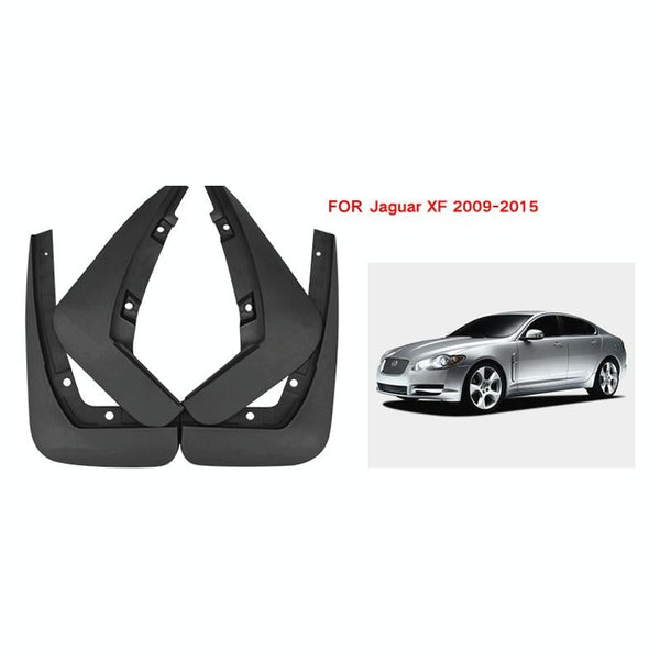 For Jaguar Xf 2009 2015 4Pcs / Set Car Auto Soft Plastic Splash Flaps Fender Guard Fenders & Mud Guards