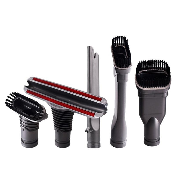 5 Piece Wireless Vacuum Cleaner Brush Head Set For Dyson V6 Vacuum Cleaner Parts