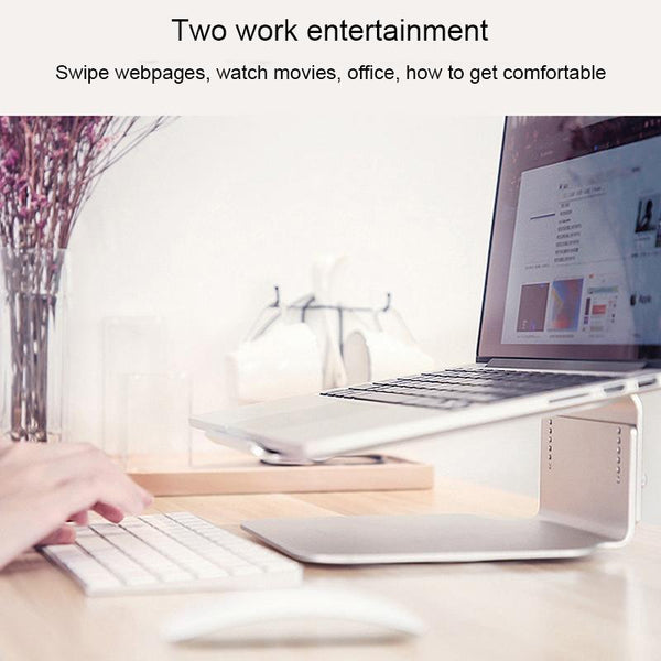 Aluminum Laptop Stand 360 Rotation Ergonomic 10 17 Inch For Macbook Air Pro Other Laptop & Desktop Accs