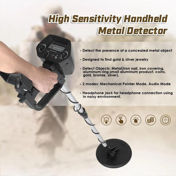 Underground Metal Detector Detects Up To 30 Centimetres Electronics Equipment Metal Detectors