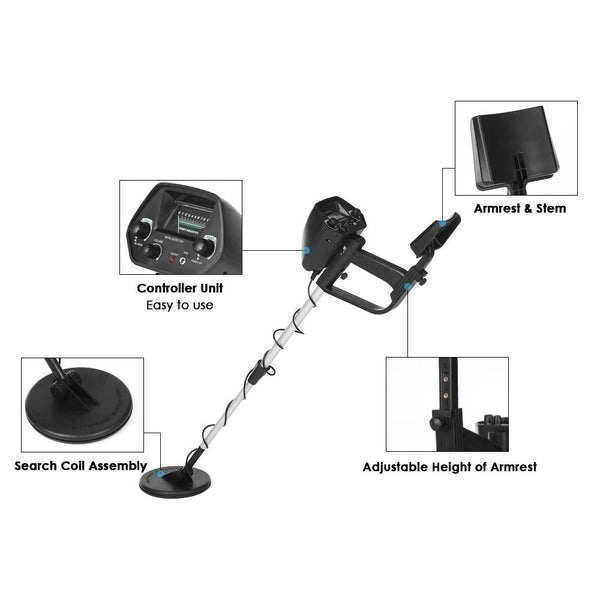 Underground Metal Detector Detects Up To 30 Centimetres Electronics Equipment Metal Detectors