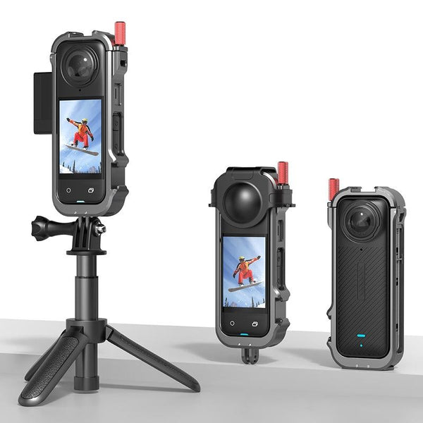 Expand Your Insta360 X4 Action Camera With Rabbit Cage Bracket For Audio And Video Other Camera & Photo Accs