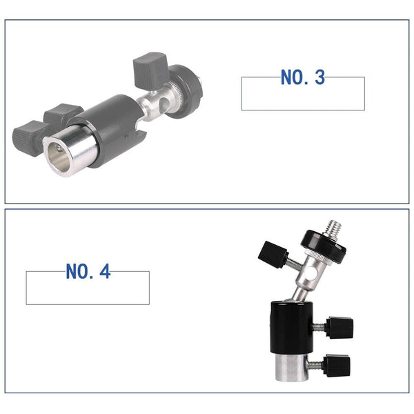 Multifunctional Flash Light Stand Umbrella Bracket For Audio And Video Use Light Stands & Booms