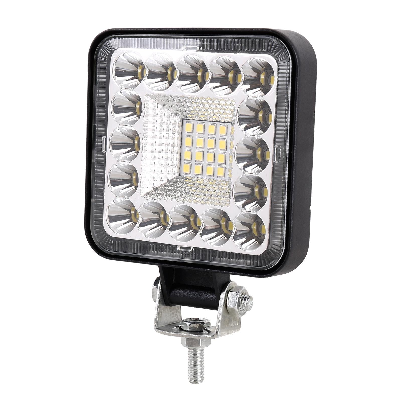Car Square Work Light With 32Leds Smd 2835 Lamp Beads Led Car Lights