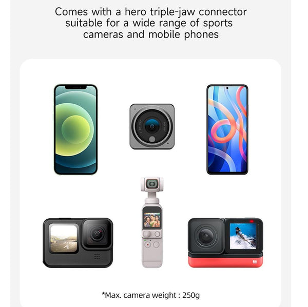 360 Degree Mag Netic Backpack Clip Mount For Action Camera Camera Drone Accessories