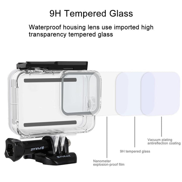 Waterproof Diving Case For Gopro Hero8 60M Depth Underwater Cases & Housings