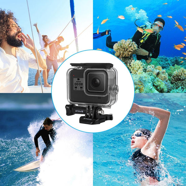 Waterproof Diving Case For Gopro Hero8 60M Depth Underwater Cases & Housings