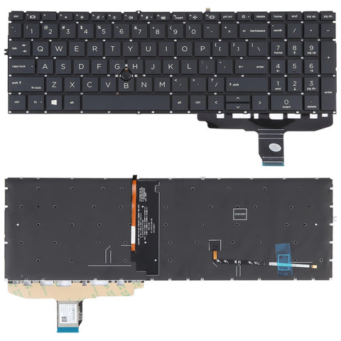 Backlit Keyboard With Pointing For Hp Elitebook 850 / 845 855 G7 G8 Keyboards & Keypads