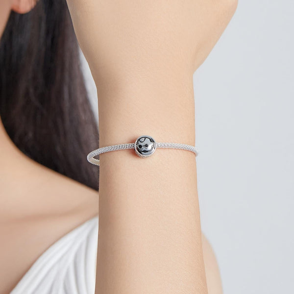 925 Sterling Silver Cartoon Avatar Beads For Diy Bracelets & Necklaces Charms & Pendants