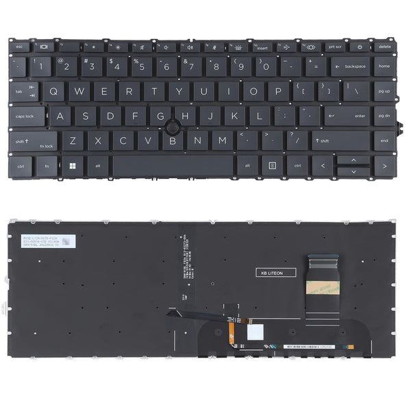 Hp Elitebook Keyboard With Backlight And Pointing Stick Us Version Keyboards & Keypads