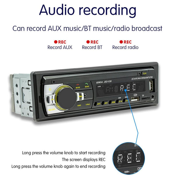 Bluetooth 5.0 Car Mp3 Player With Fm & Voice Assistant Ipods & Mp3 Players