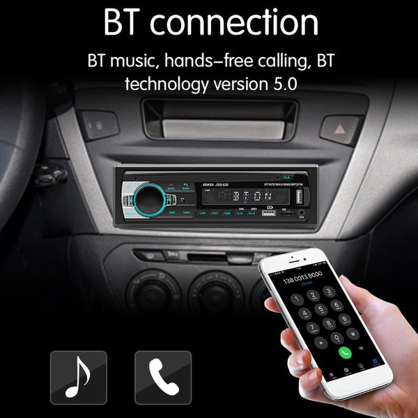 Bluetooth 5.0 Car Mp3 Player With Fm & Voice Assistant Ipods & Mp3 Players