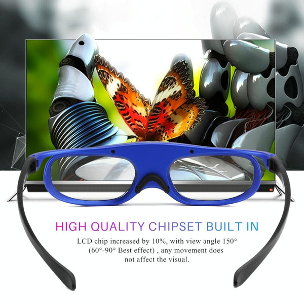 Home Theater 3D Glasses Active Shutter For Projectors & Tvs Camera Screen Protectors