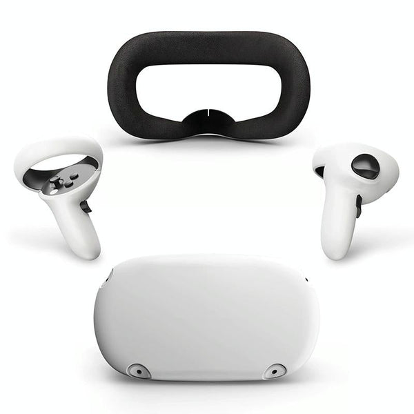 Non Slip Silicone Cover For Oculus Quest 2 Vr Smartphone Vr Headsets