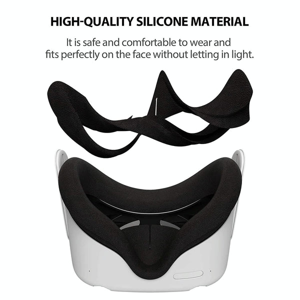 Non Slip Silicone Cover For Oculus Quest 2 Vr Smartphone Vr Headsets