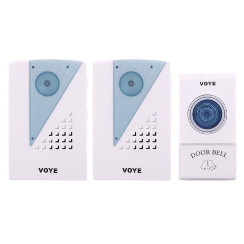 Smart Wireless Doorbell With Dual Receiver 120M Range Smart Doorbells