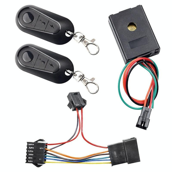 Universal Electric Scooter & Bicycle Anti Theft Alarm + Remote 36 72V Accessories Parts