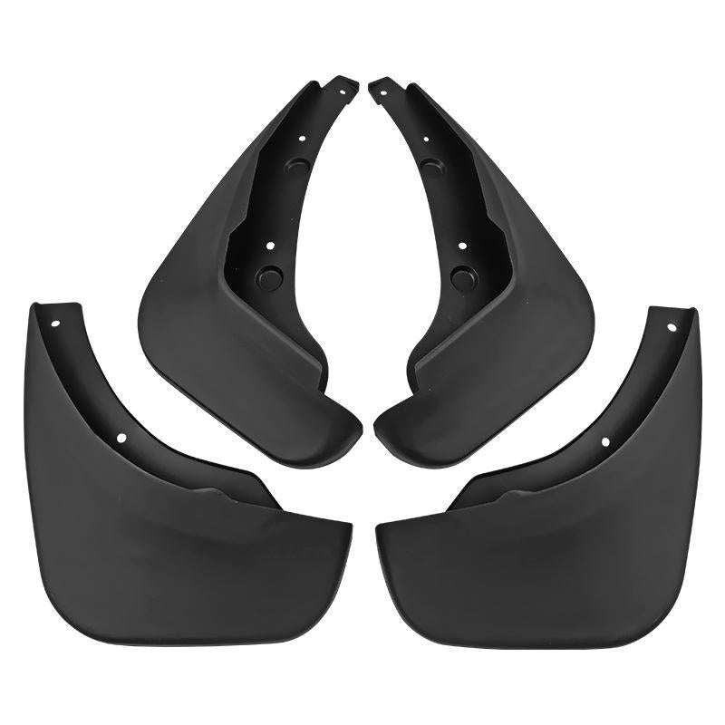 For Mazda 2 Hatchback 2007 2012 4Pcs / Set Car Auto Soft Plastic Splash Flaps Fender Guard Fenders & Mud Guards