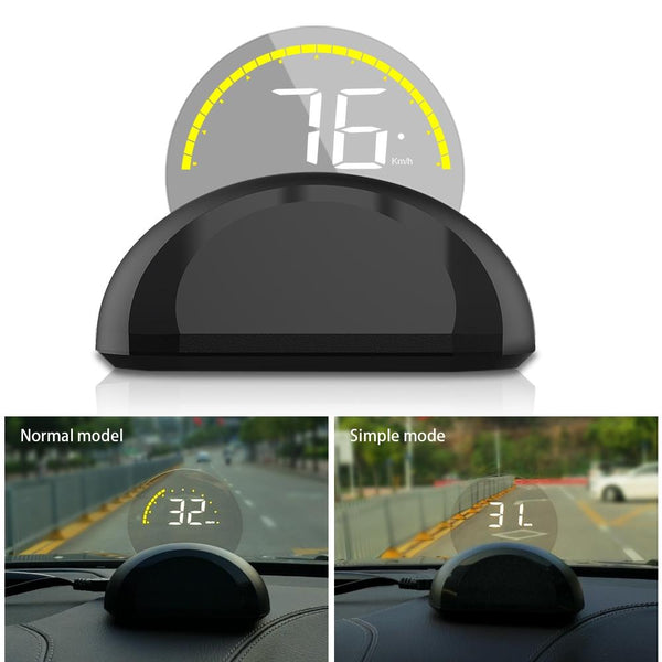 Universal Car Obd2 Hud 2.6 Inch Vehicle Head Up Display Other Instruments & Gauges