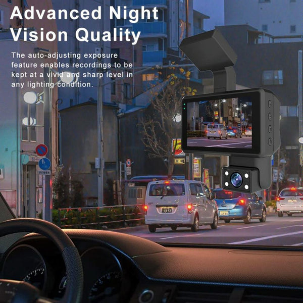 Hd Dual Camera Car Dash With Infrared Night Vision Other Car Audio