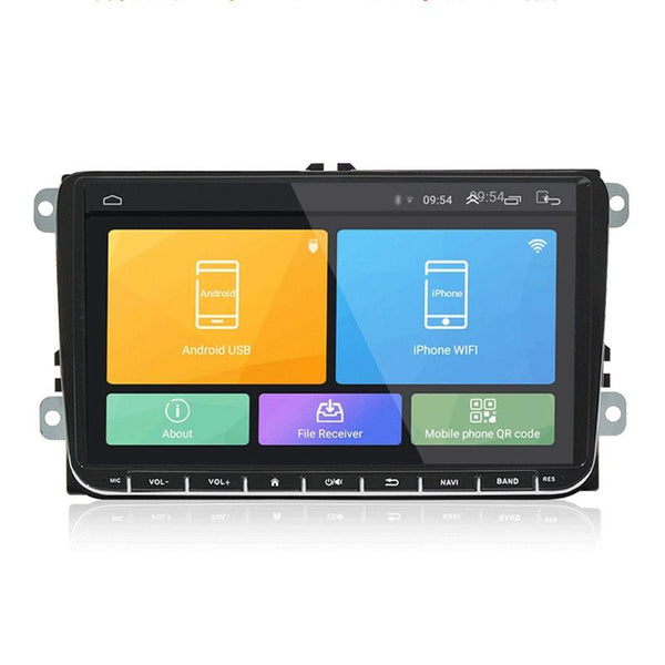 9 Inch Android 6.0 Car Mp5 Player For Volkswagen Gps Bluetooth Fm Mirror Link Europe Map Other Car Audio