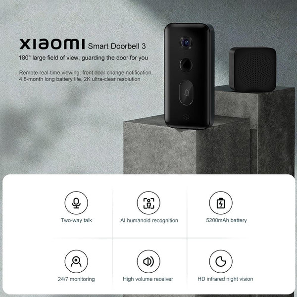 3Rd Gen Smart Doorbell Compact & Intelligent Smart Doorbells