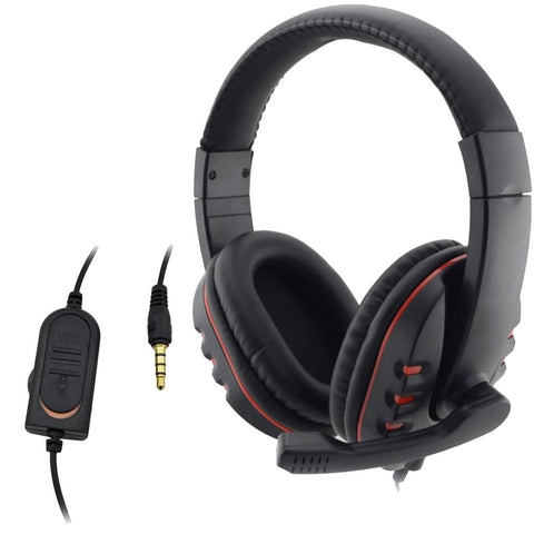3.5Mm Gaming Headset With Mic For Ps4 & Pc Headsets