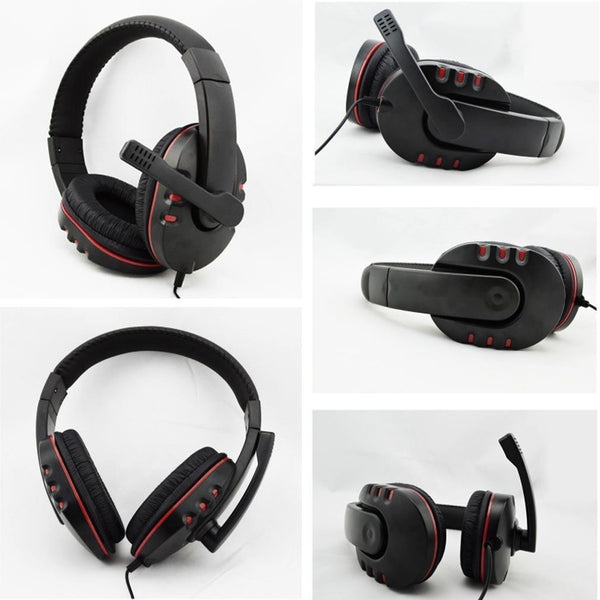 3.5Mm Gaming Headset With Mic For Ps4 & Pc Headsets