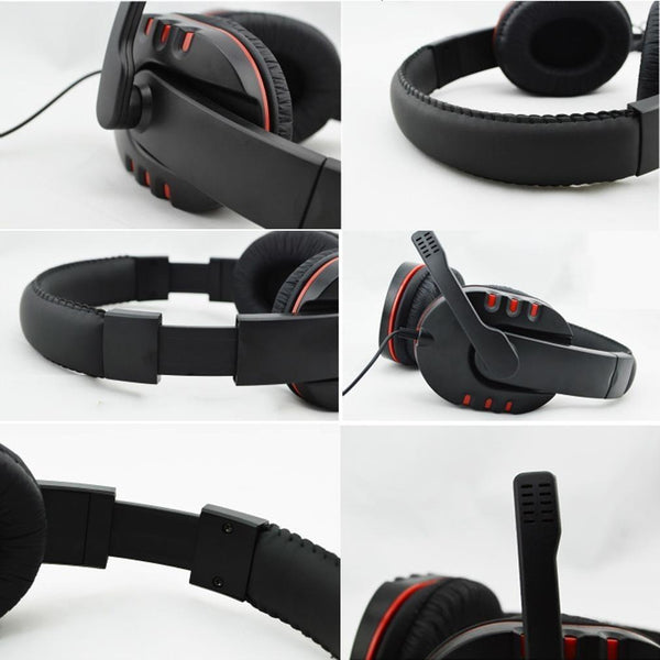 3.5Mm Gaming Headset With Mic For Ps4 & Pc Headsets