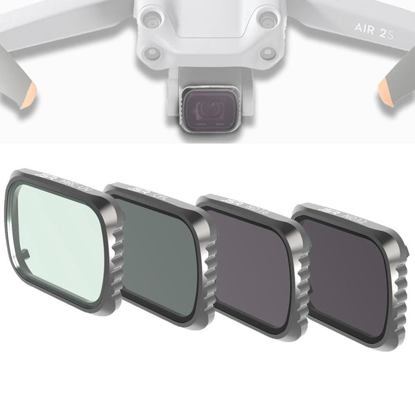 4 In 1 Aluminum Lens Filter For Dji Air 2S Camera Drone Accessories