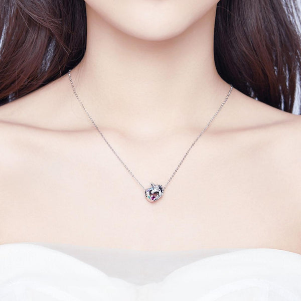 925 Sterling Silver Diy Unicorn Bracelet With Beads Charms & Pendants